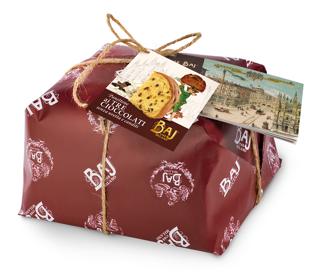 PANETTONE TRE CIOCCOLATI